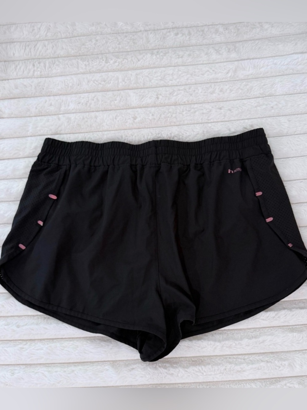 HIND Running shorts Black Women's Athletic Shorts size XL Lined